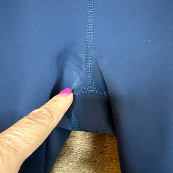 Lululemon Pace Rival High-Rise Crop Leggings True 22" Size 6 - Picture 7 of 10